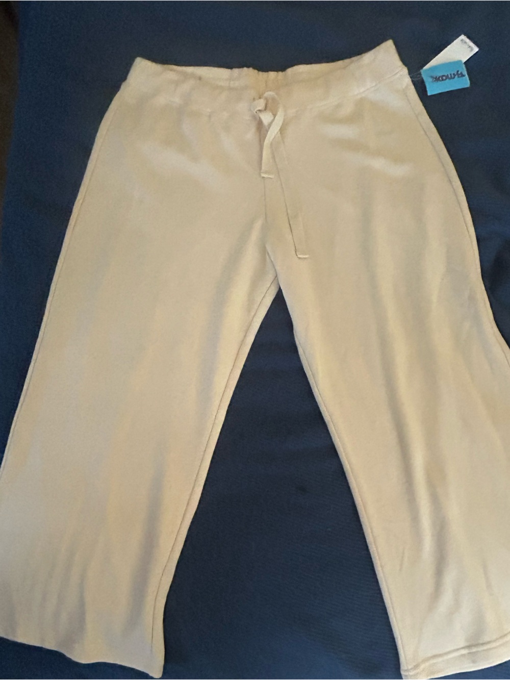 Splendid Cream Lounge Drawstring Pants